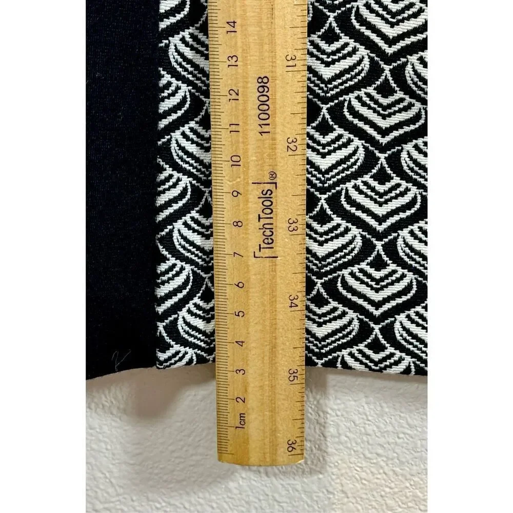 Kensie Women's Scale Brocade Mock Neck Retro Mini Shift Dress Women's XS - Picture 8 of 10